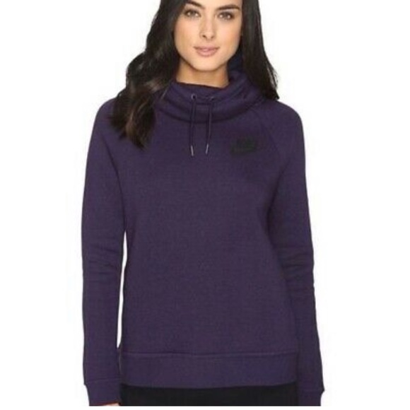 Nike Tops - Nike Funnel Neck Fleece Pullover Hoodie